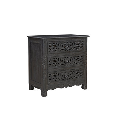 Harleen Solid Wood Piece Bedroom Set