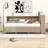3 Drawers Wood Daybed with Shelves-727620246