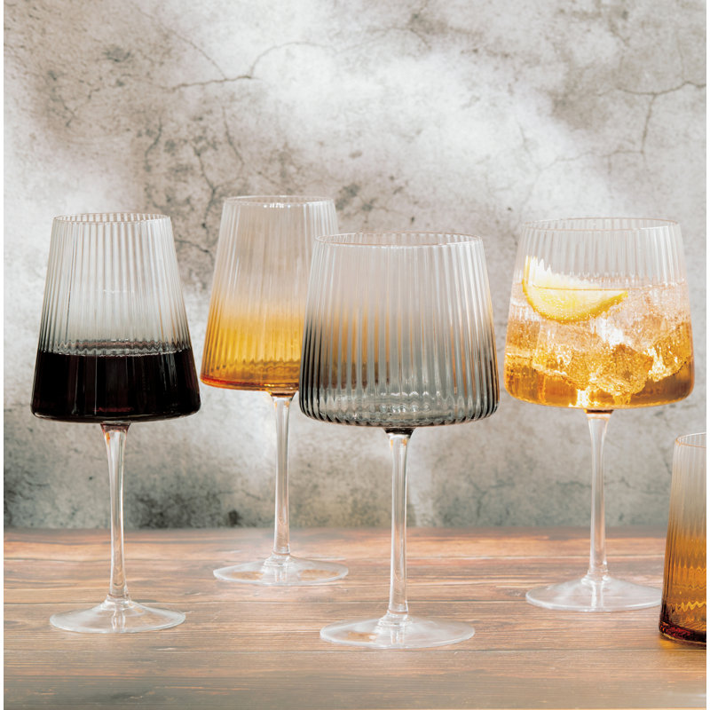 Empire 15,25 oz Ensemble de verres à vin, Fumée