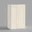 Armoire de cuisine blanche avec tablettes réglables l 24 po x H 30 po x P 12 po-814792622-814792613