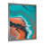 Impression argent sur toile encadrée