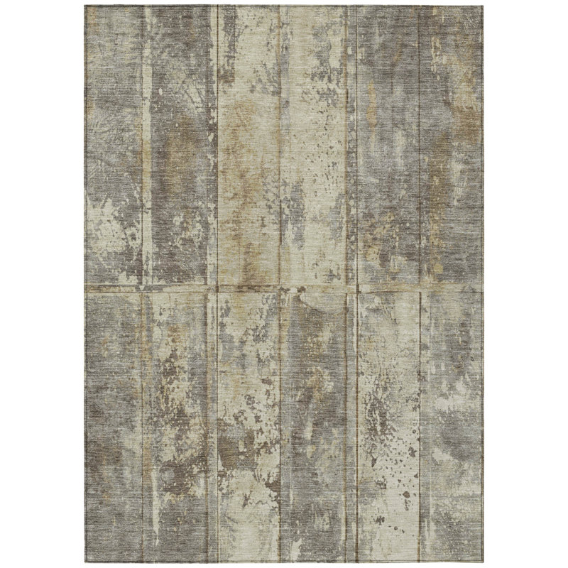 Tapis intérieur lavable abstrait 8 pi x 10 pi