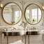 Miroir de salle de bain décoratif perlé avec cadre en résine-1476002683-1476002684