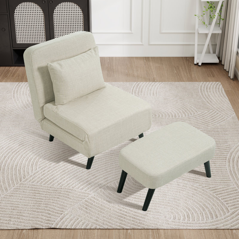 Méridienne pliable Modern, Beige