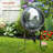Erma Glass Abstract Gazing Ball-1680242226