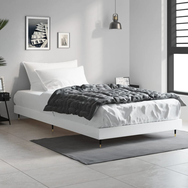Michigamme Bed, White, 90 x 200cm