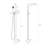 Modern Freestanding Bathtub Faucet With Matte Black Shower Attachment And Advanced Hand Detachable Head