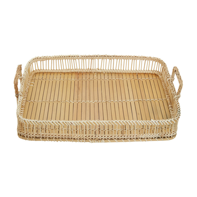 Mukherjee Bamboo Tray, Brown