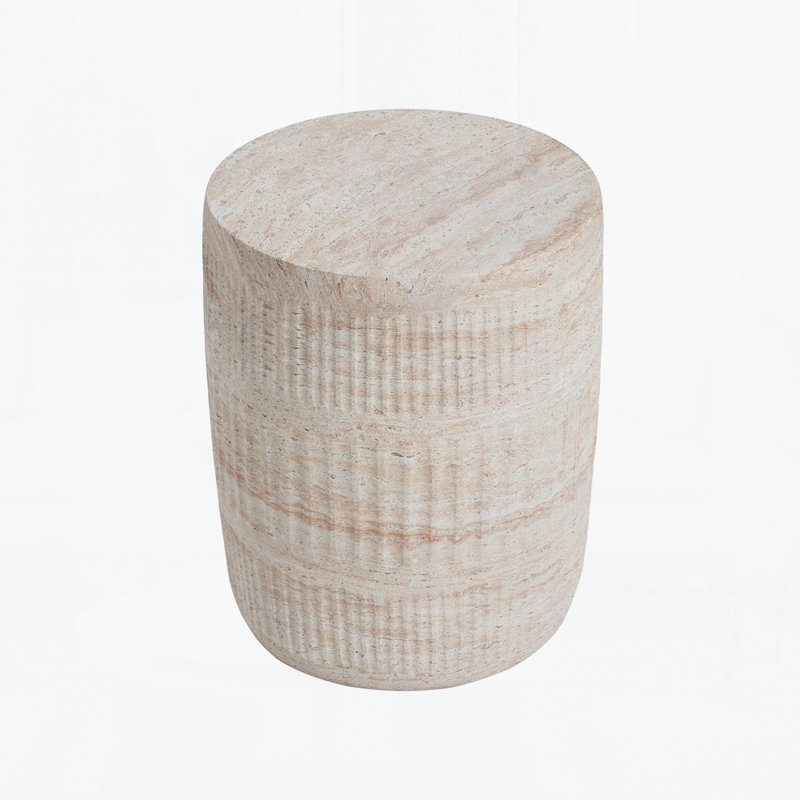Table d'appoint d'extérieur / d'intérieur en béton
