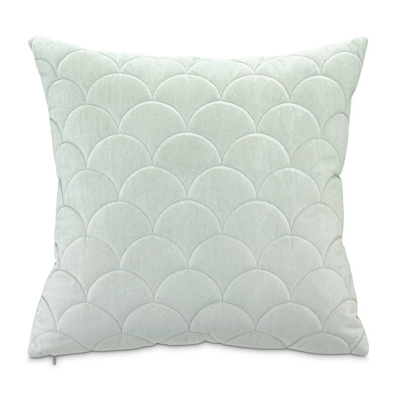 Overland Geometric Feather Reversible Throw Pillow