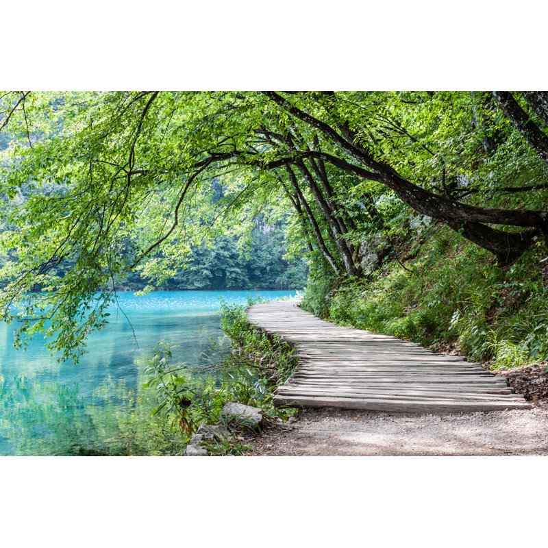 Lynse Lynse Plitvice Lakes by Radu79 - Wrapped Canvas Print, 30cm H x 46cm W x 3.8cm D