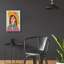 Art mural en verre épique «Cowgirl 2» par Farida Zaman, 16 po x 24 po-117539993