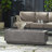 Rectangular Iron Fire Pit With 50,000 BTU Output And Tank Holder For Outdoor Gatherings And Warmth-1988745155