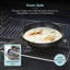 Tower Diamo 24cm - 30cm Frying Pan with Black Diamond Ceramic Non-Stick Coating & Softtex Handle, Aluminium, Black-92300912