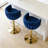Swivel Adjustable Height Bar Stool with Woven Backs and Gold Base-115229941