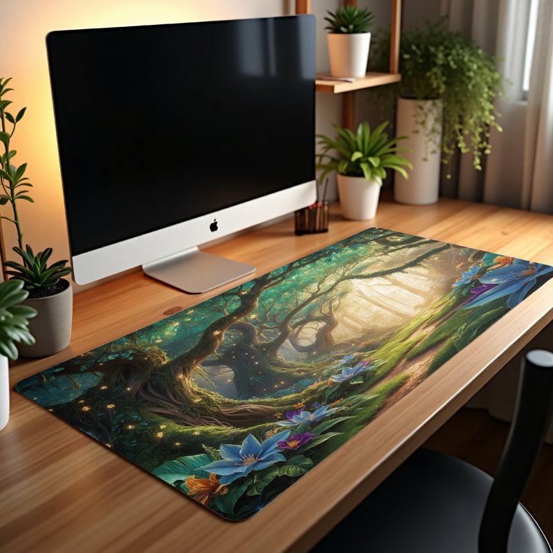 Polyester Desk Pad, 23.6x13.8