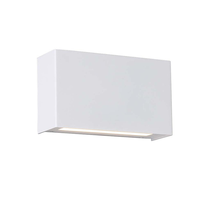 Slaboden LED Flush Mounted Sconce, 2700K, White