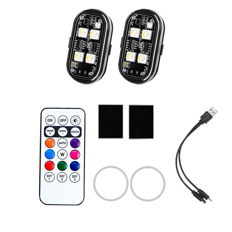 LED Remote Control Night Light For Cars And Motorcycles