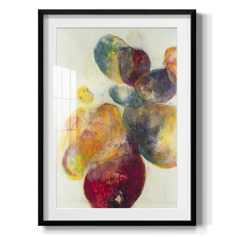 Earthy Fragments II - impression encadrée, H 28,5 po x l 20,5 po, Noir