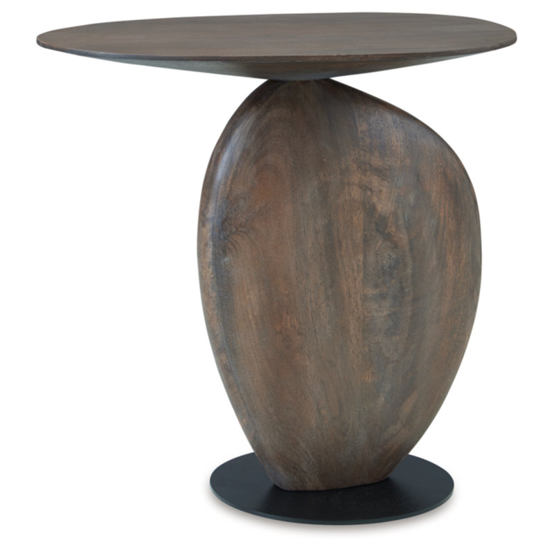 Vehorn Solid Wood Top End Table