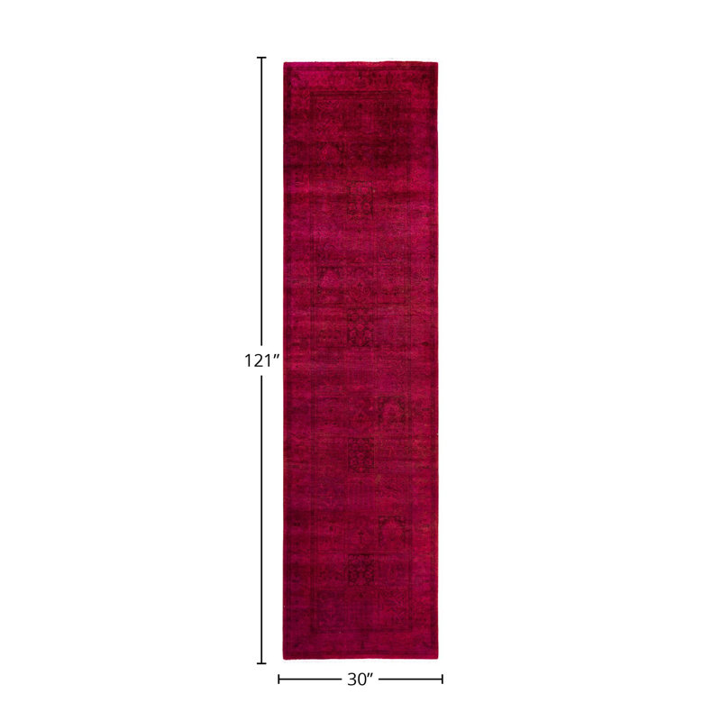 Tapis rouge nouvel âge 2 pi 6 po x 10 pi 1 po Cuyamaca