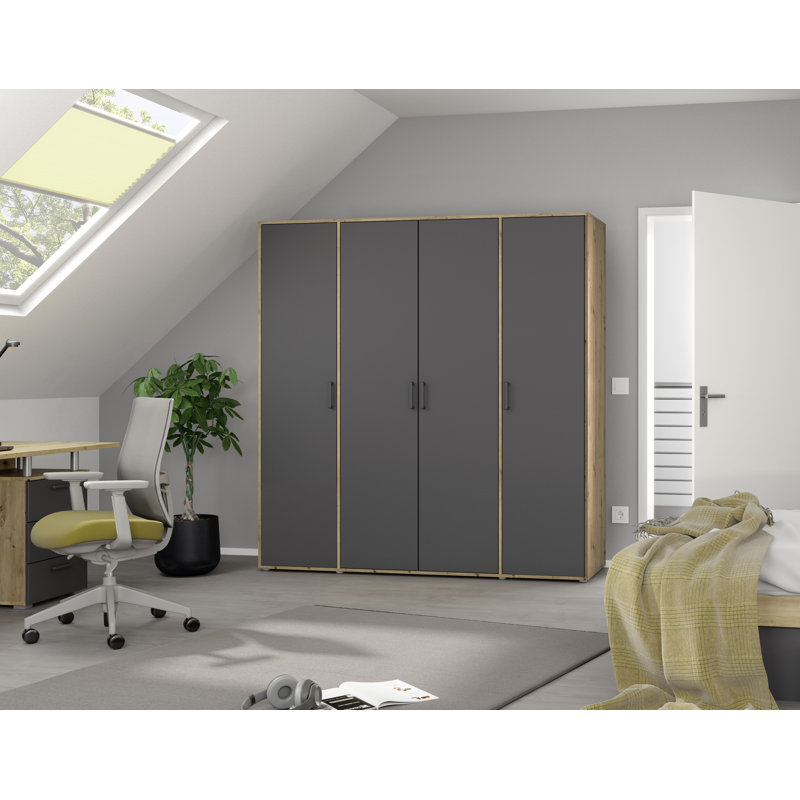 Velorin 3 Hinged Door Wardrobe available in many colour combinations 2 Drawer INCL. Delivery and Assembly