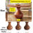Farmhouse Solid Wood Dining Table-639831103-639831102