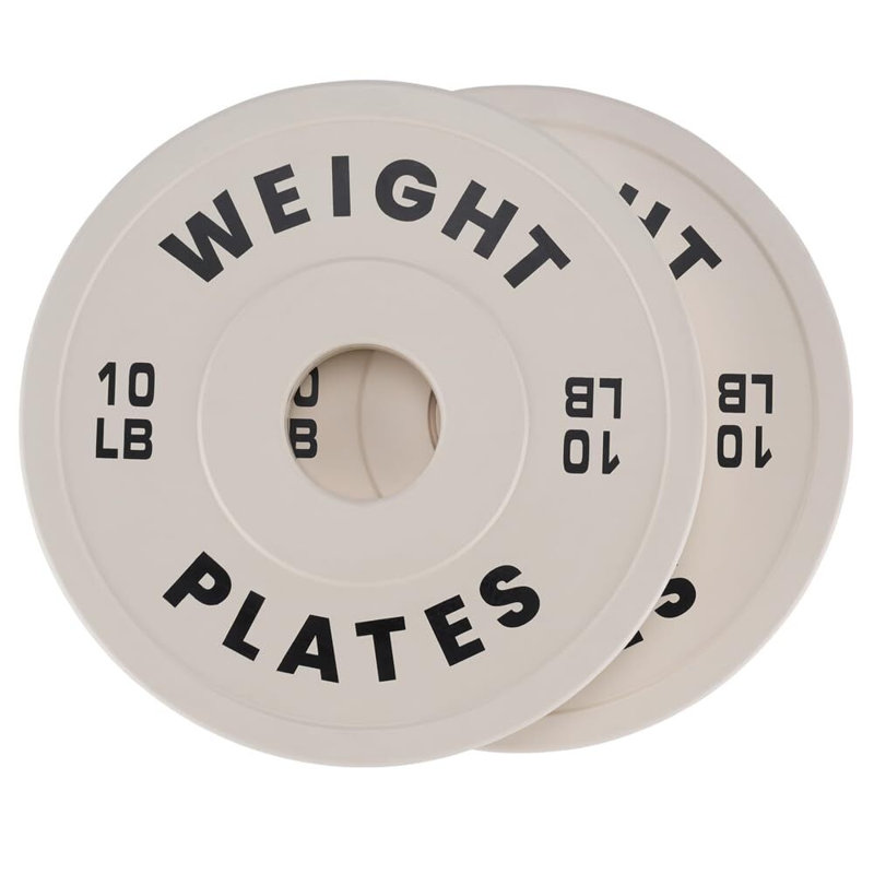 Ensemble de plaques de poids fractionné 10 lb * 2, petites plaques à langer pour haltères Olymp, compatible avec les haltères standard