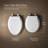 Triko Quiet-Close Elongated Toilet Seat-63399137-91038891