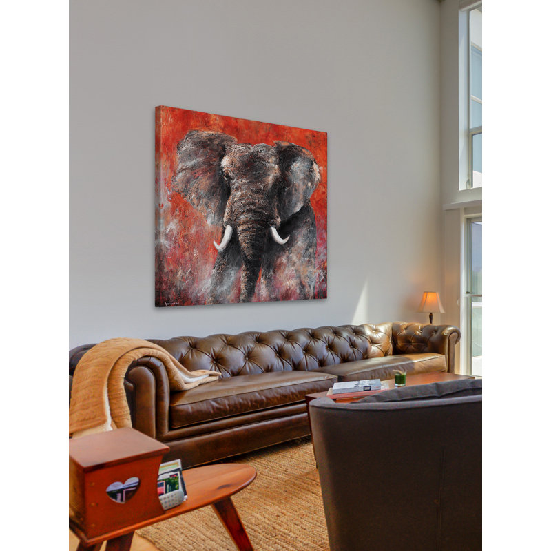 « intensity » par bergerac, reproduction d’art sur toile tendue, H 24 po x l 24 po x P 1,5 po