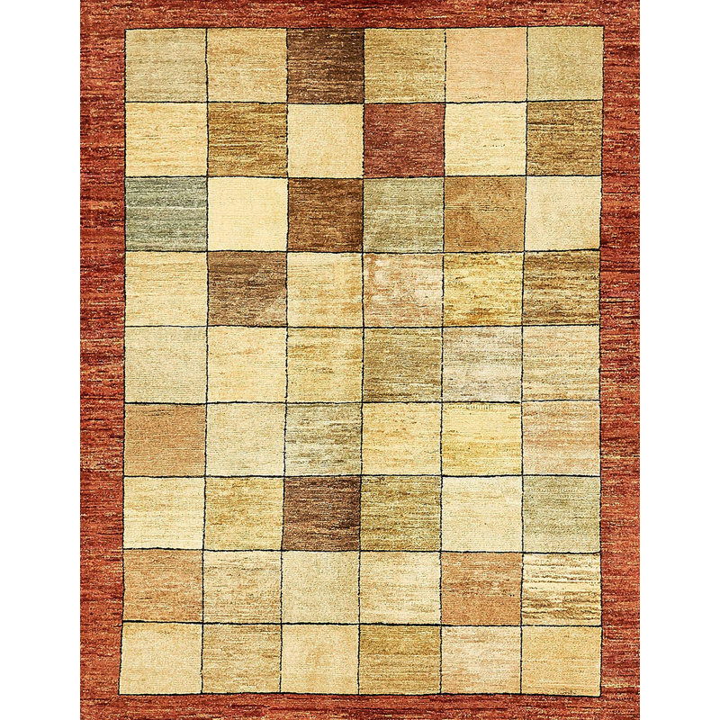 Tapis abstrait moderne 391, Rectangle 7 pi x 10 pi