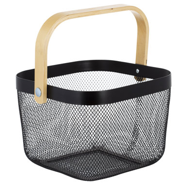 Latitude Run Mesh Tote With Bamboo Handle