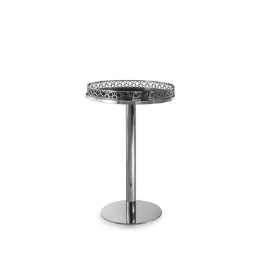 Table de bout avec plateau en verre