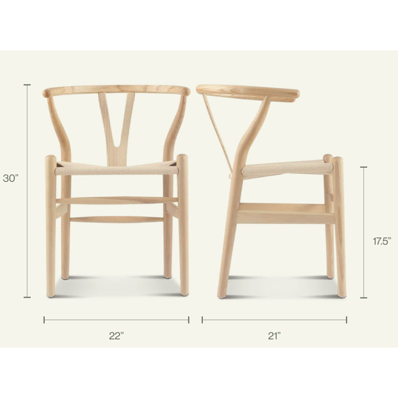 Set of Two Wishbone Chairs