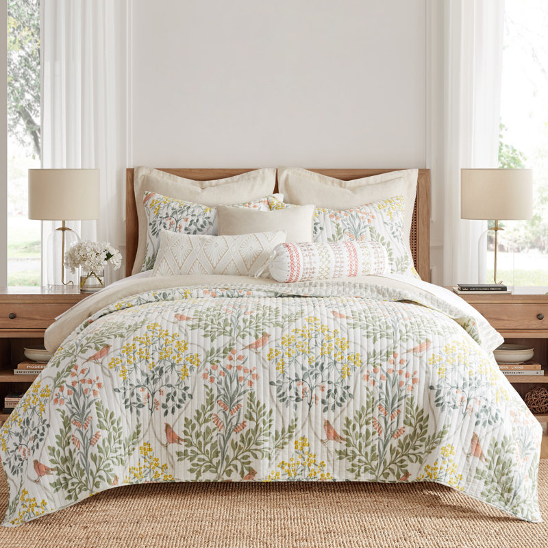 Kalindi Hestia Quilt Set, Twin Quilt + Sham