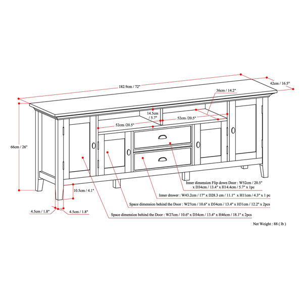 Dimensions du produit