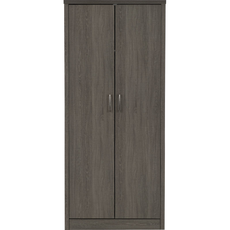 Arka 2 Door Wardrobe, Grey