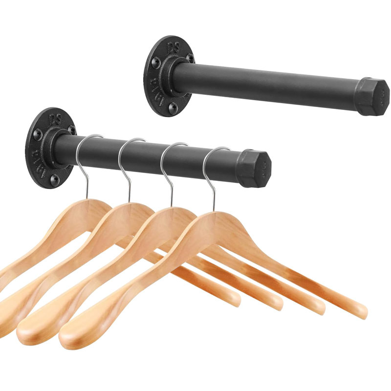 30.48cm Wall Mounted Clothes Rack