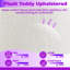 Repose-pieds rembourré en peluche rembourré entièrement assemblé-1776572935