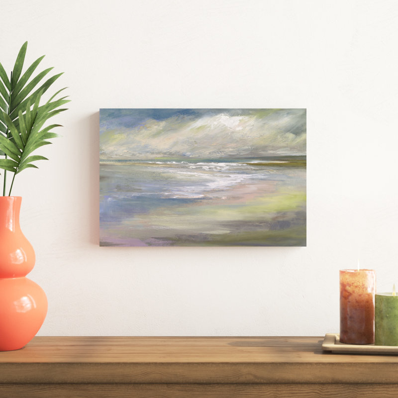 Beach Light II, H 12 po x l 18 po x P 1,25 po