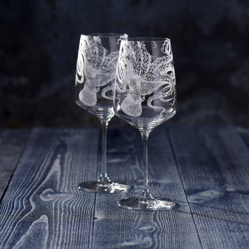 Lucy Handmade Crystal Red Wine Glass