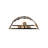 Rustic Lodge Flush Mounted Sconce-16183282