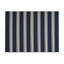Tapis de surface à rayures bleu marine Nikhil-468994812