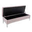 Banc de rangement en velours Marius-1052630144