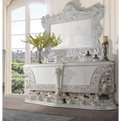 Commode combinée avec miroir Baggum