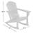 Geoff HDPE Rocking Adirondack Chair-657451190