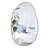 Denzelle Irregular Wall Mirror, Large and Asymmetric Wall Decoration Mirror with Modern Wooden Frame