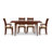 Sarah 4 - Person Solid Wood Top Four Leg Dining Set-16848866-37101027-39921237