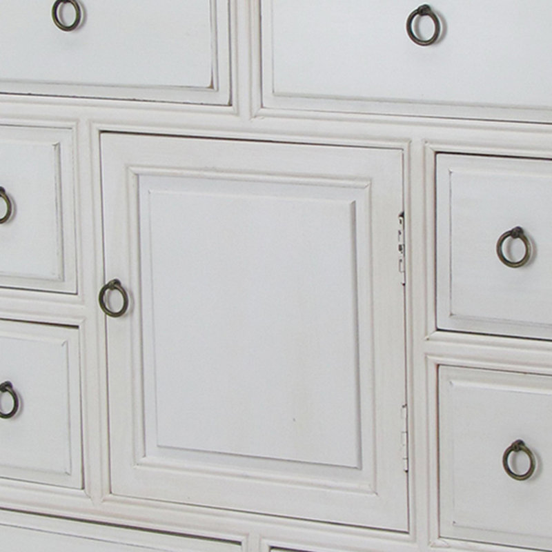 Chineme Accent Cabinet, White