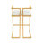 Ive Upholstered Counter Stool with Metal Frame-374631230